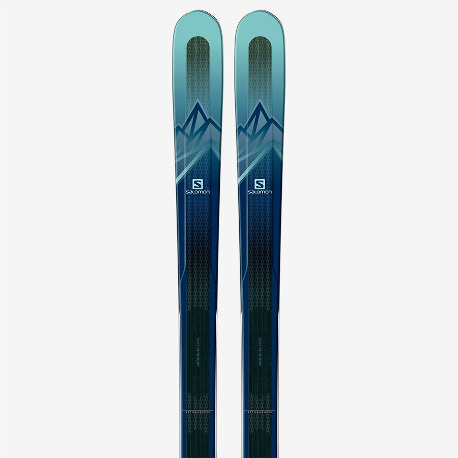 narty SALOMON N MTN EXPLORE 88 W 169cm + foki nowe