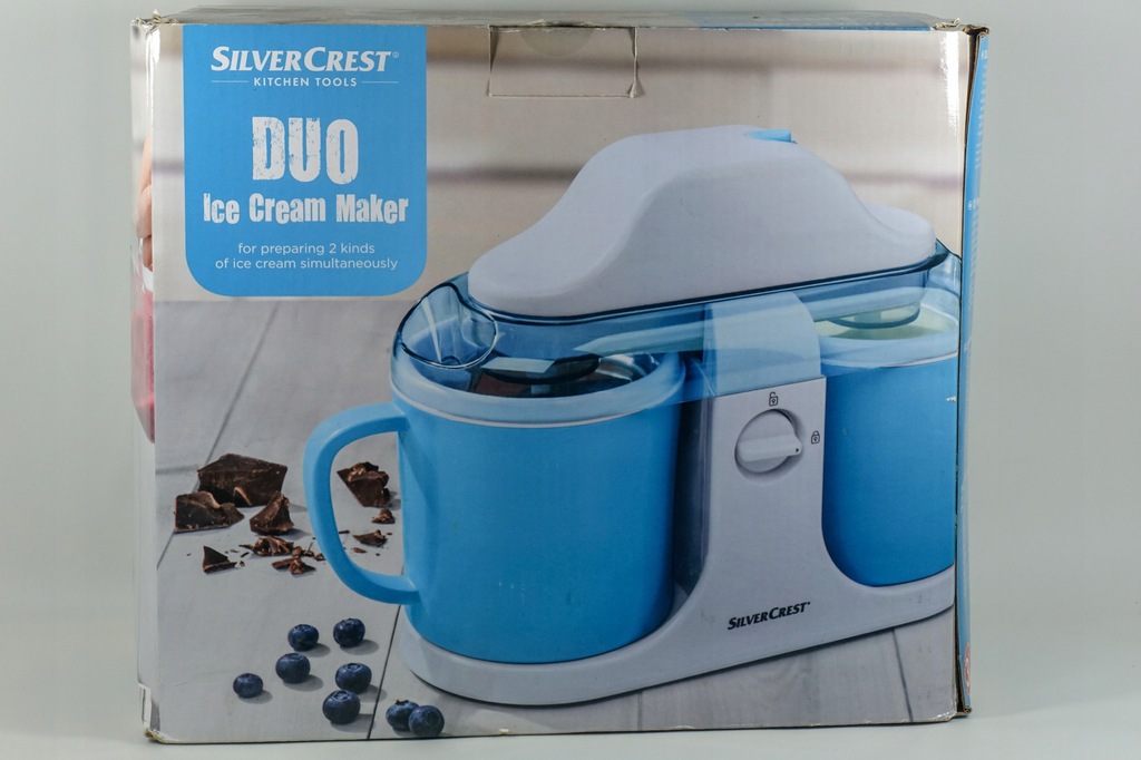 Maszynka do lodów DUO ICE CREAM MAKER SilverCrest 9226277951