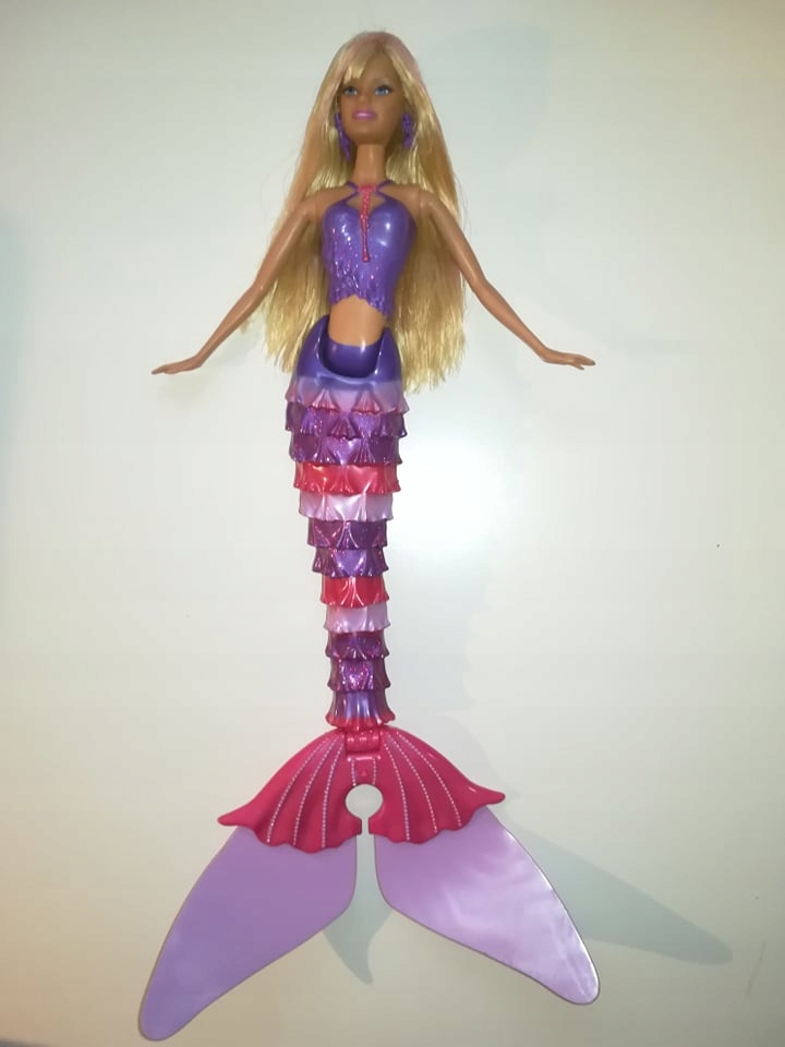 Lalka Barbie Syrenka Podwodna Tancerka