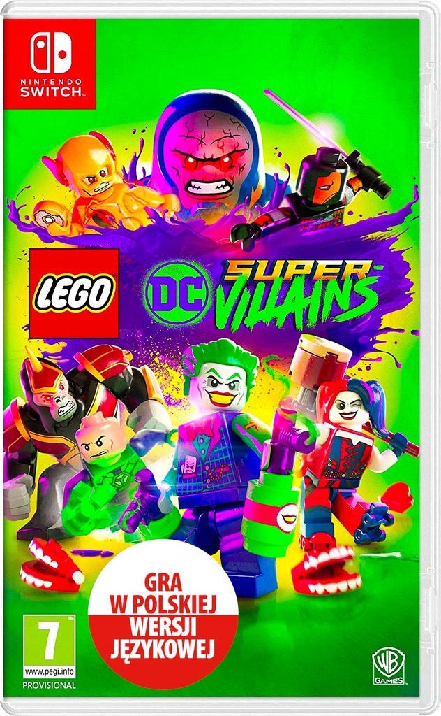 Купить LEGO DC Super Villains Villains DUBBING PL Переключатель: отзывы ...