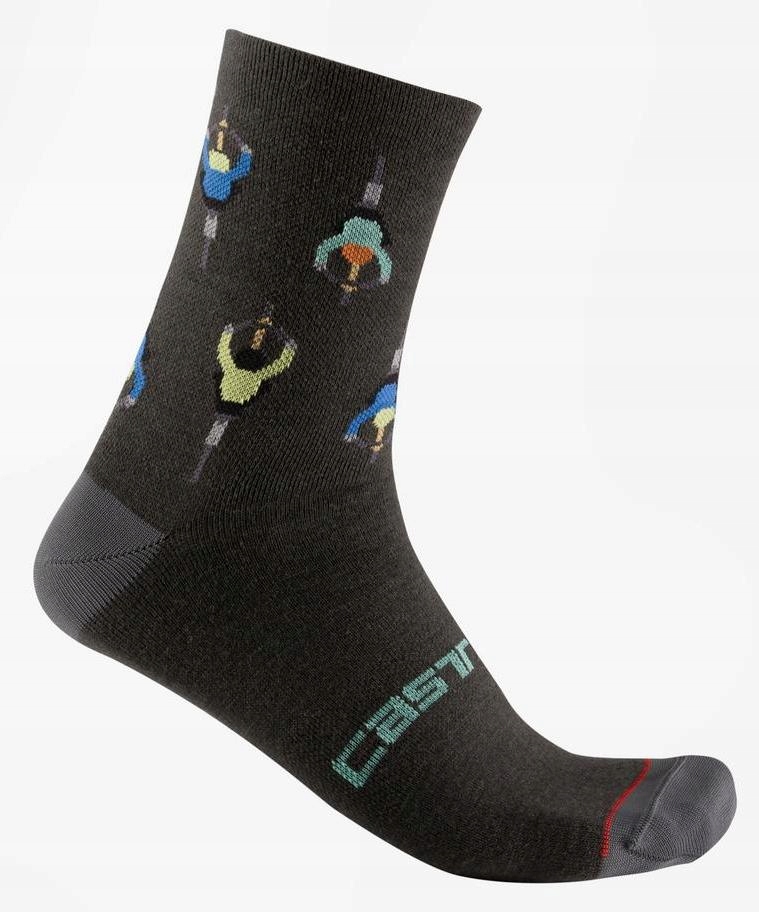 Skarpetki rowerowe Castelli Aperitivo 15 Merino (40-43)
