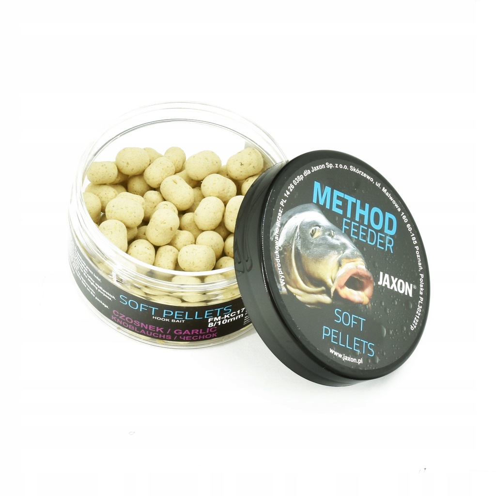 Pellet Soft Method Feeder 8/10mm 50g czosnek