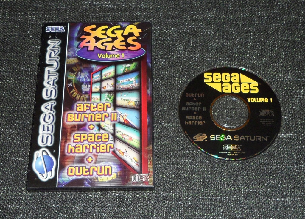 SEGA AGES VOL. 1 [SEGA SATURN] (PAL)