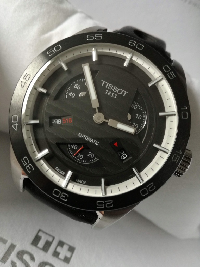 Kultowy Tissot PRS 516 AUTOMATIC SMALL SECOND_IGŁA