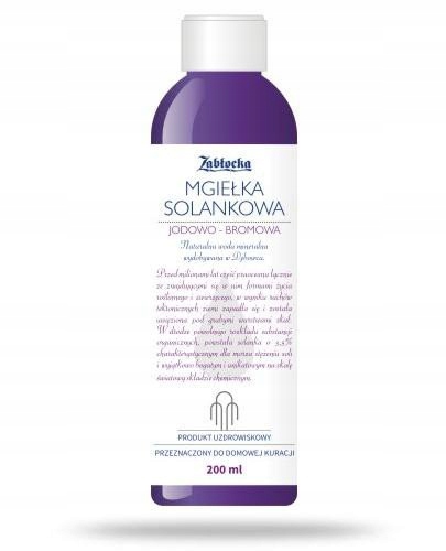 Zabłocka Mgiełka solankowa jodowo-bromowa 200 ml