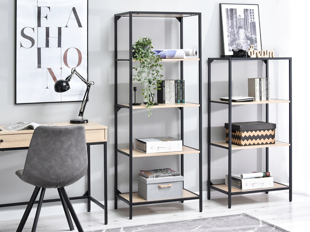 Купить ВЫСОКИЙ ПРОСТОЙ КНИЖНЫЙ ШКАФ ДЛЯ СТУДИИ OTTO A BLACK SON: отзывы ...