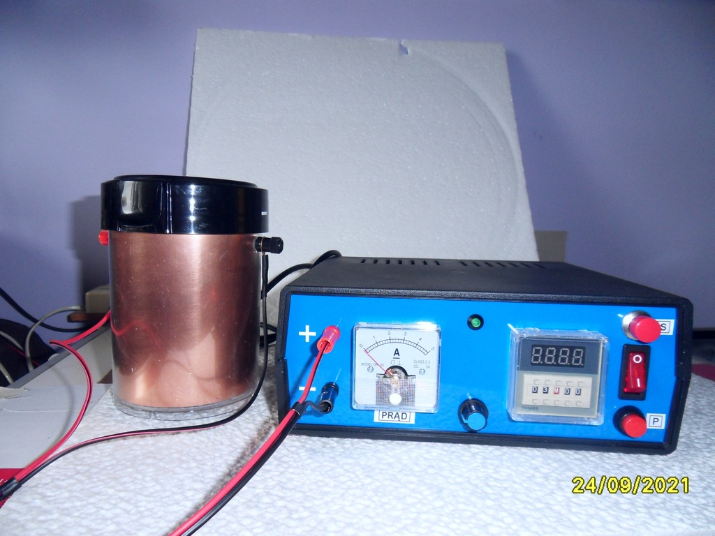 Elektropolerka protetyczna z elektronicznym timere
