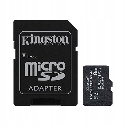 Kingston UHS-I 8 GB, microSDHC/SDXC Industrial Car