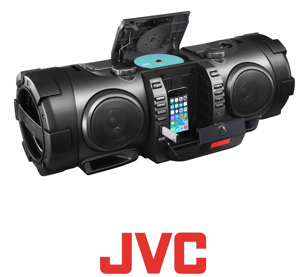 JVC RVNB100B BOOMBOX CD USB BLUETOOTH DAB+ 7712072259 oficjalne archiwum Allegro