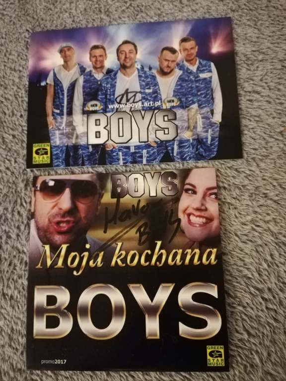 PŁYTA CD I ZDJĘCIE BOYS MARCIN MILLER AUTOGRAF