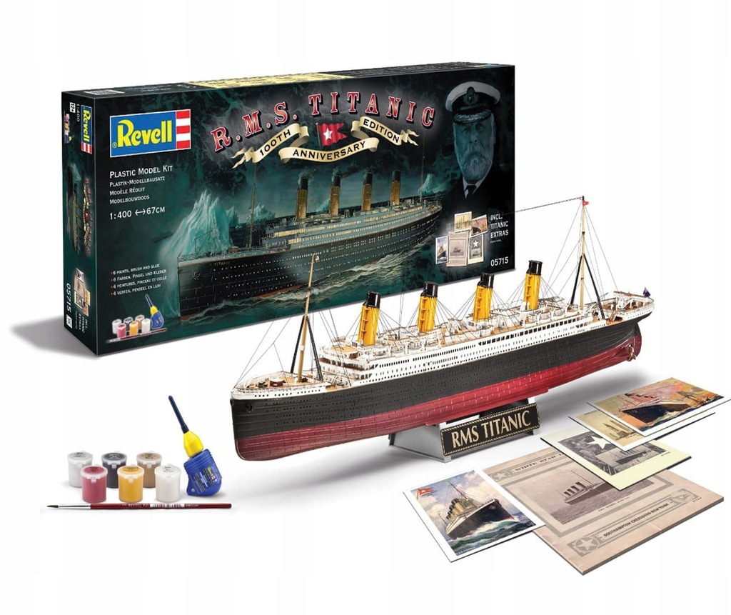 Купить Комплект модели Revell RMS Titanic 100TH: отзывы, фото, характеристики в интерне-магазине Aredi.ru