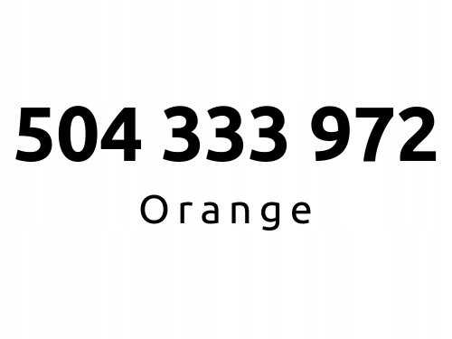 504-333-972 | Starter Orange (33 39 72) #E