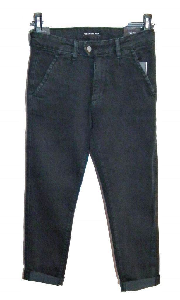 RESERVED Spodnie jeansowe roz 140 cm