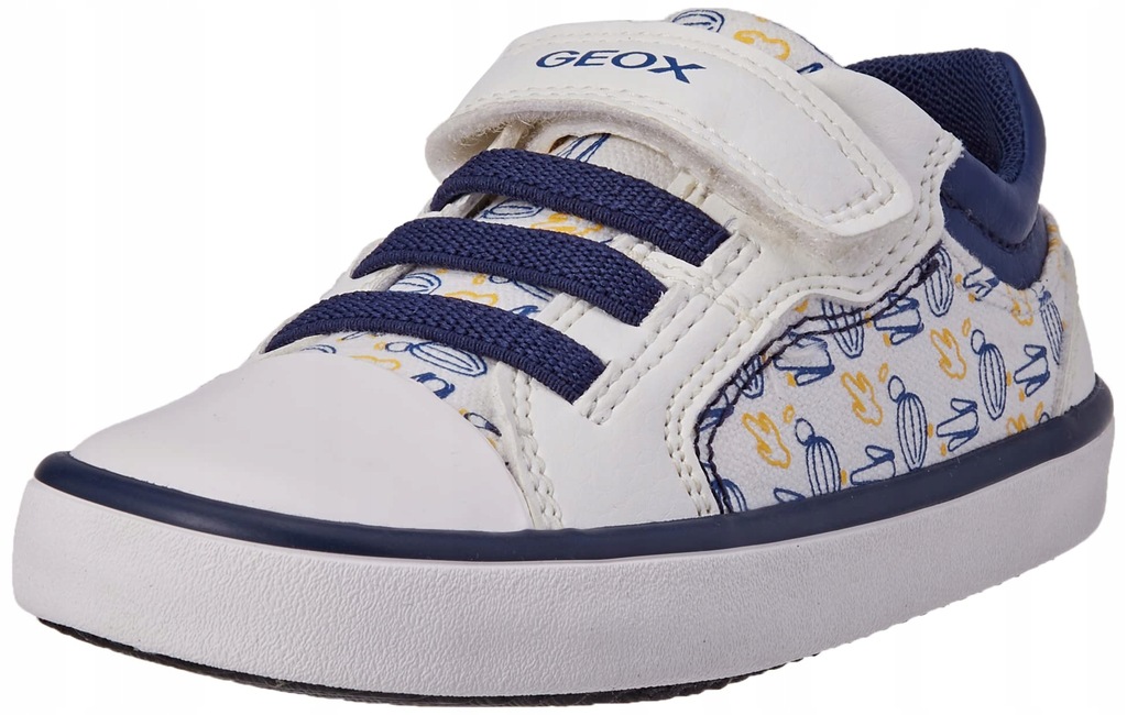 Geox J gisil boy Sneakers Chłopcy,Biały,