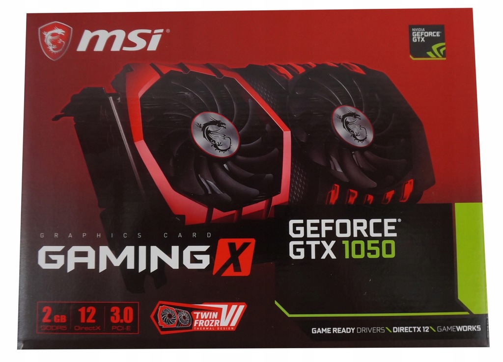 Купить Видеокарта MSI GeForce GTX1050 GAMING X 2G OC: отзывы, фото, характеристики в интерне-магазине Aredi.ru