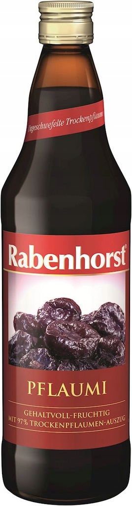 RABENHORST Śliwka suszona nektar 750ml