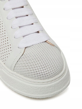 agl Sneakersy Damskie AGL-D946007PGKA076A634 WHITE-WHITE biały