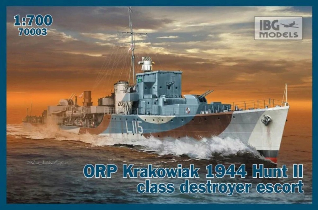 Polski niszczyciel eskortowy klasy Hunt II ORP Kra