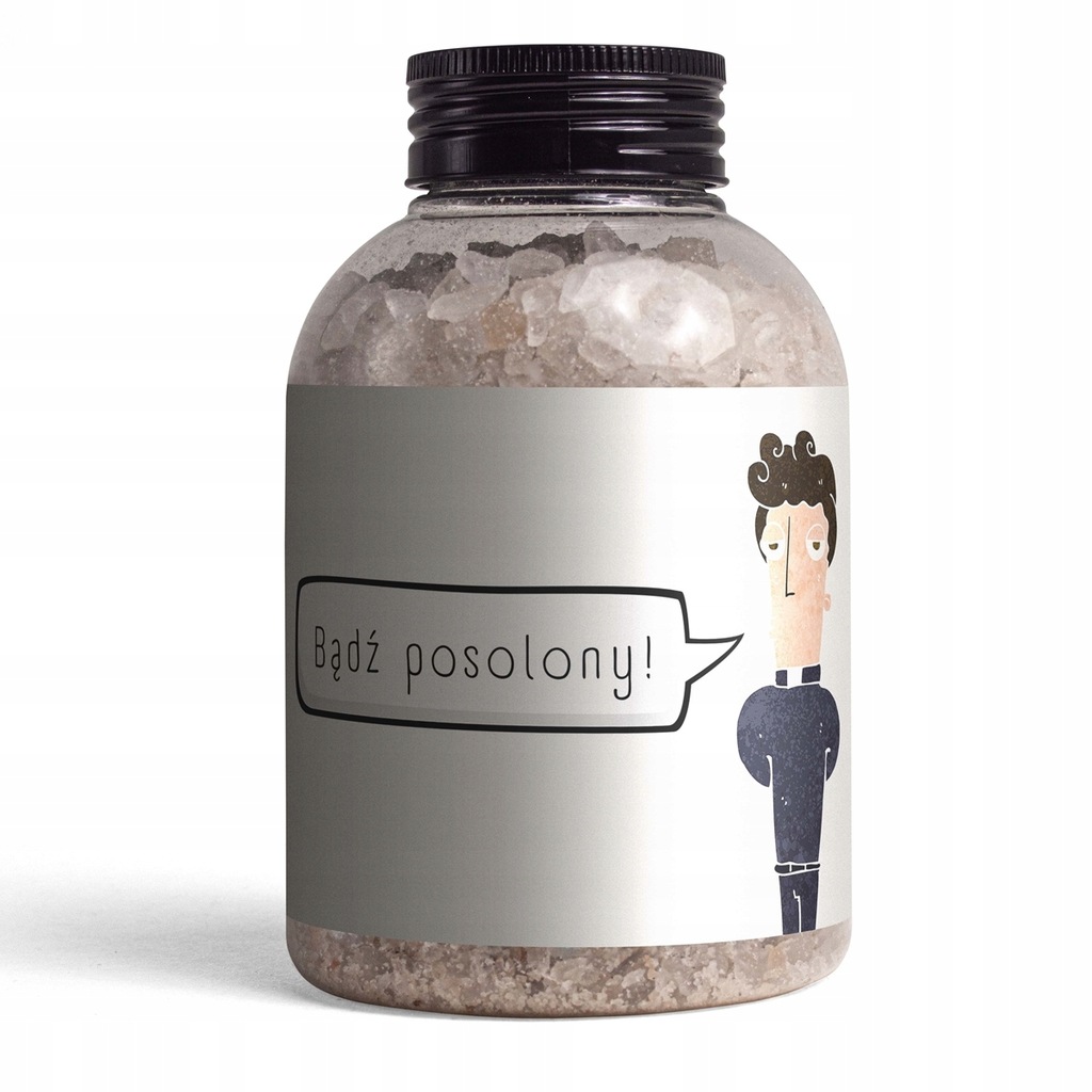 Sól do kąpieli aromatyzowana o zapachu świeżego bambusa 600g Bądź posolony!