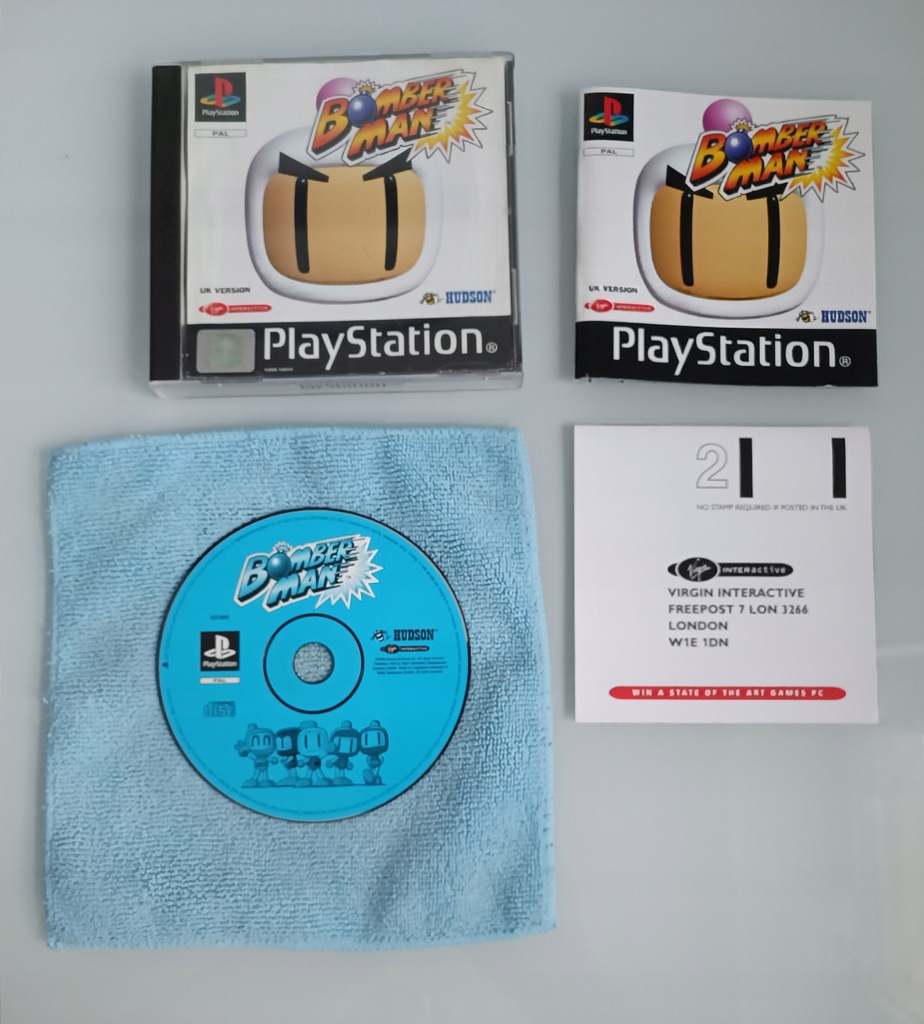 BomberMan PSX PS1 KOMPLETNA PLAYSTATION