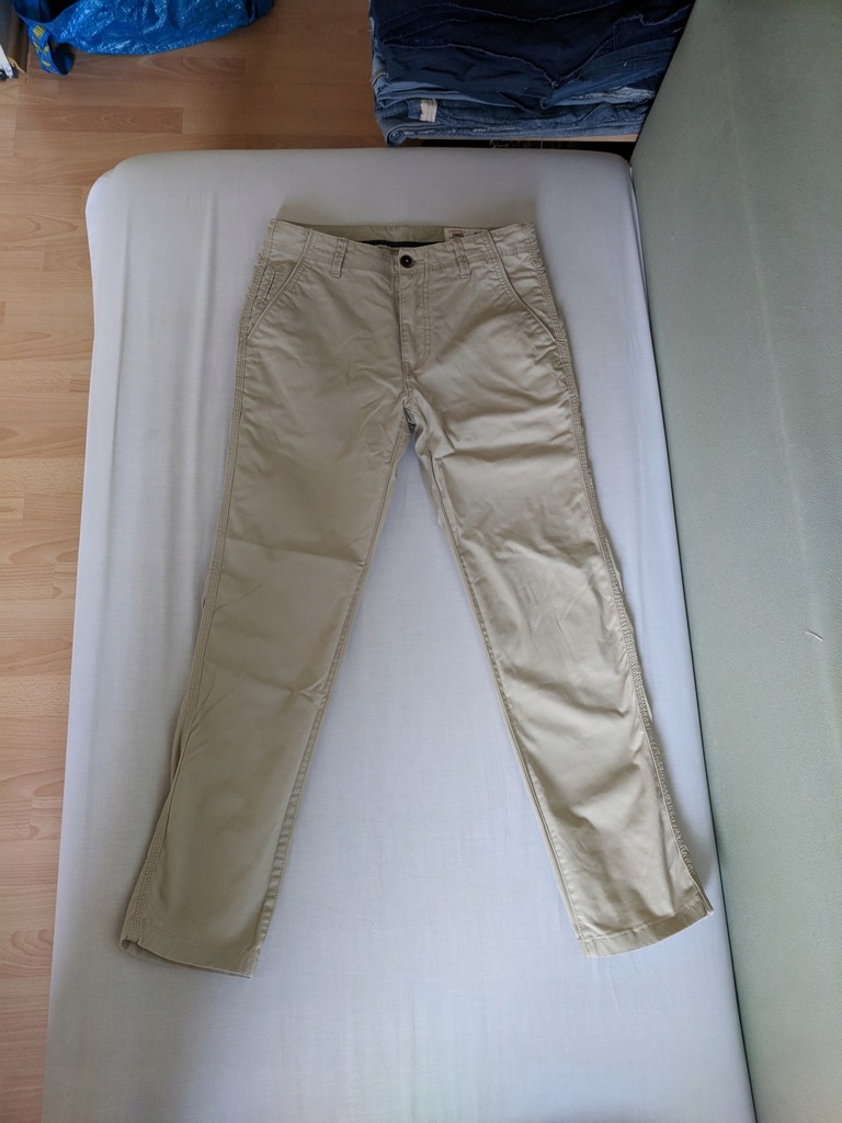 Spodnie chino Springfield beżowe EUR 38 CN 165/72A