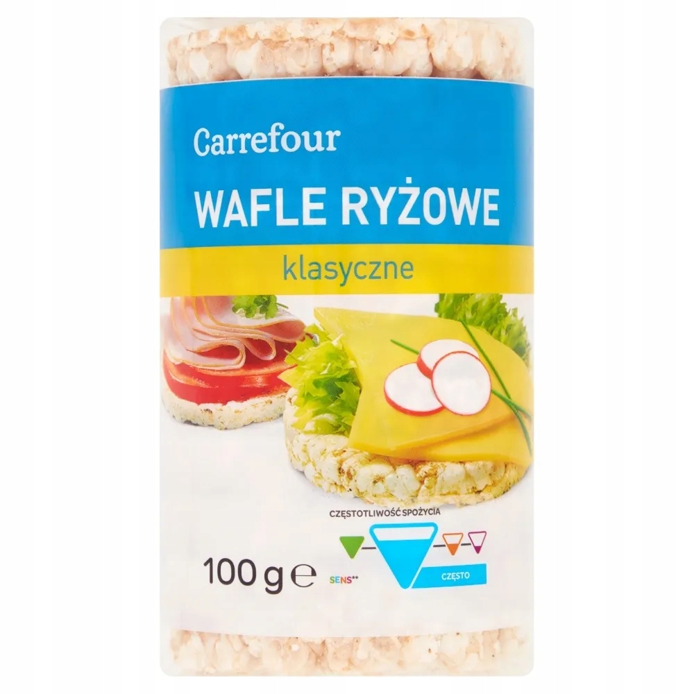 Carrefour Wafle ryżowe klasyczne 100 g