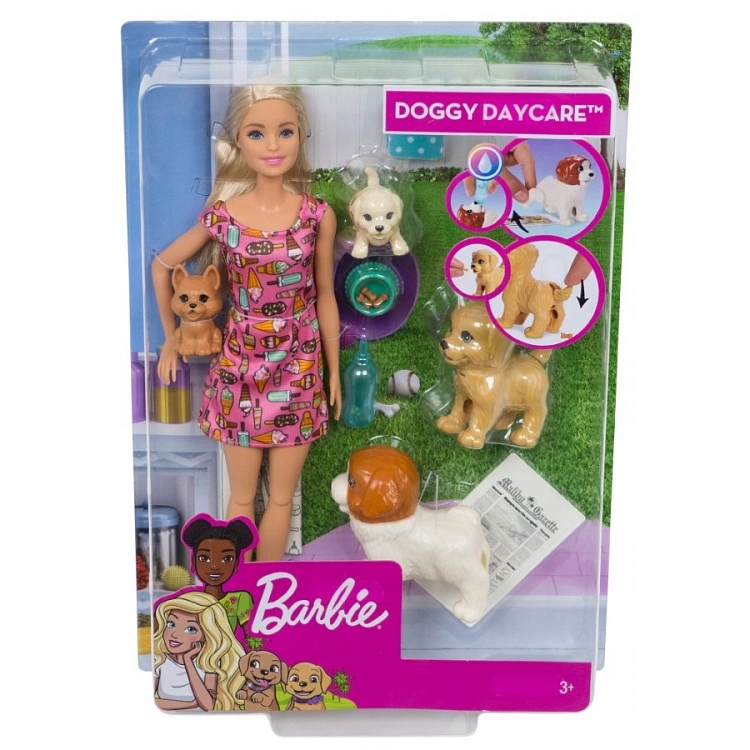 Barbie Opiekunka piesków MATTEL FXH07 FXH08