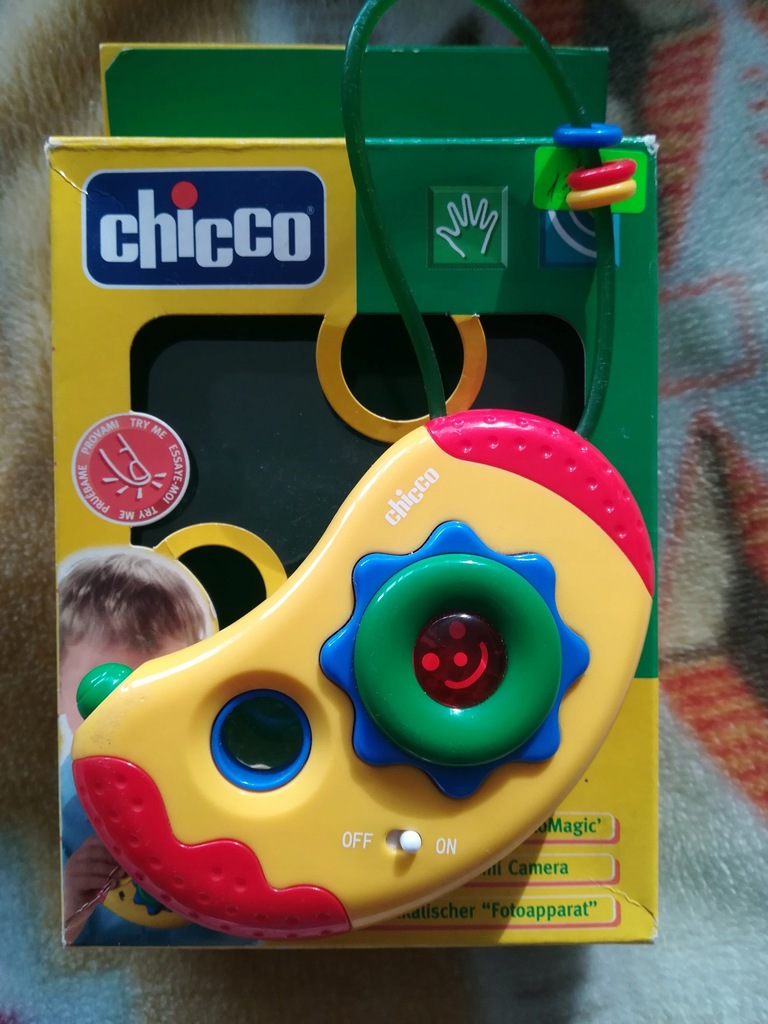 Zabawka Chicco Tęczowy Aparat Fotograficzny 68795