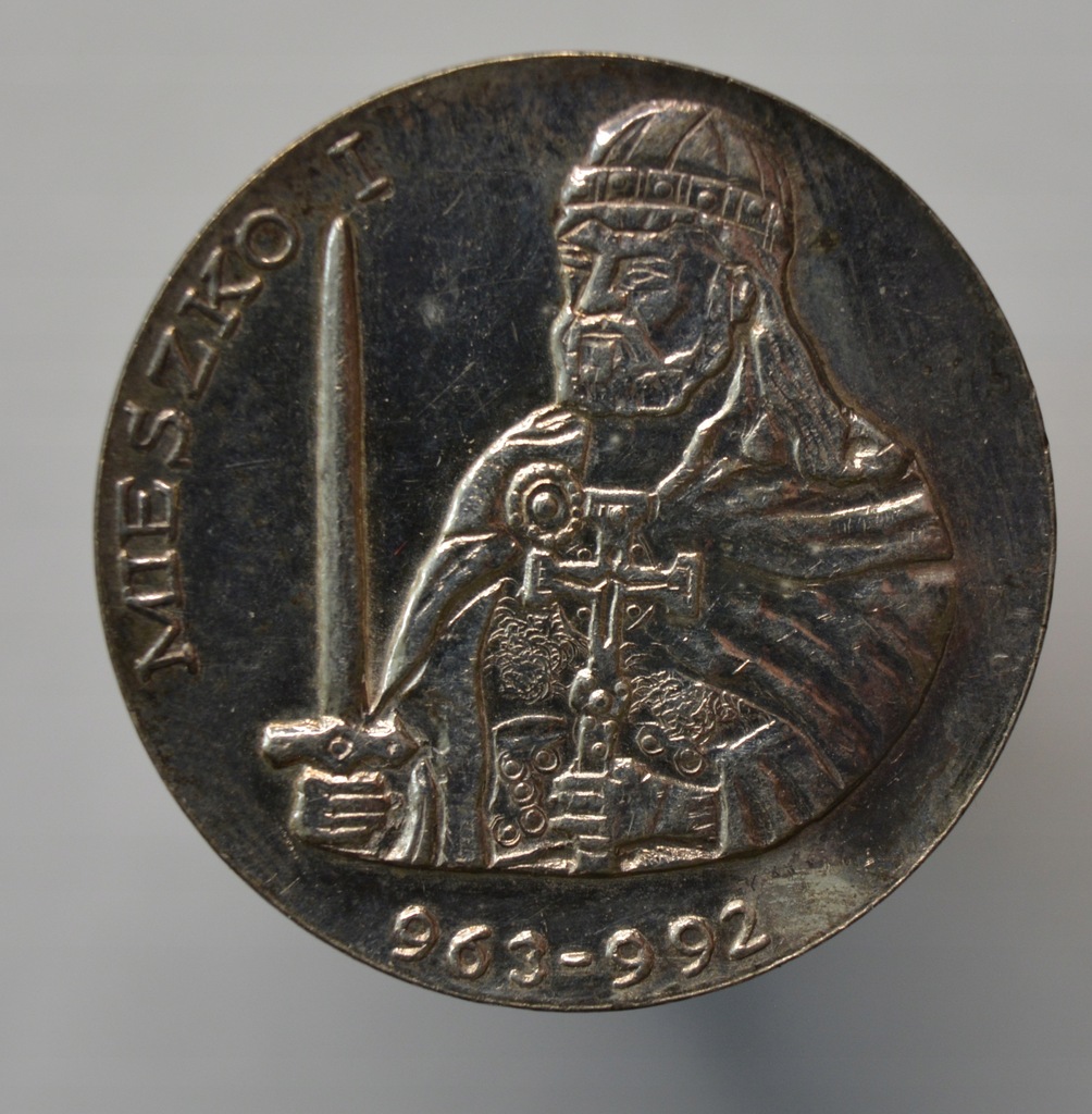 Medal Mieszko I Ag