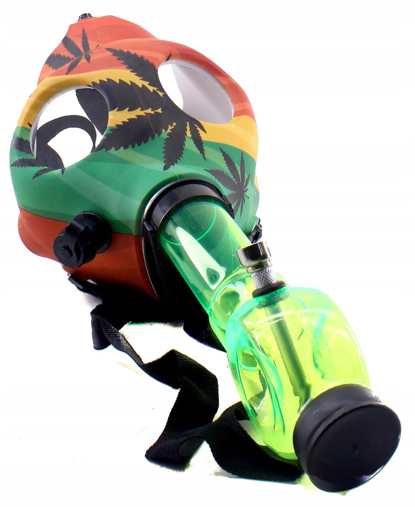 Bongo Fajka wodna MASKA GAZOWA lufka fifka