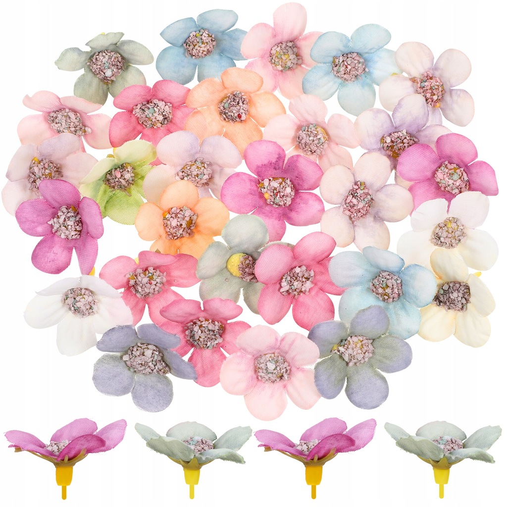 50pcs Artificial Flowers Mini Daisy Flower Heads 13147556613