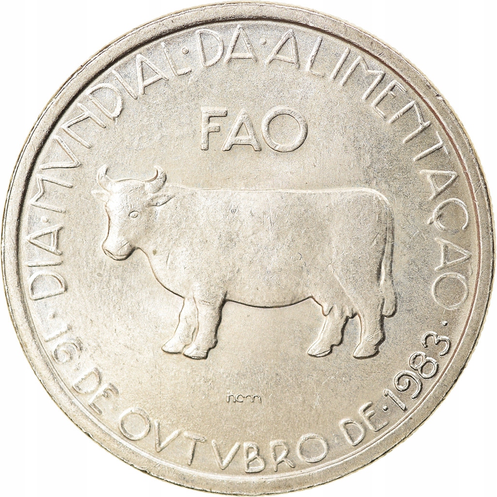 Moneta, Portugal, 5 Escudos, 1983, EF(40-45), Mied