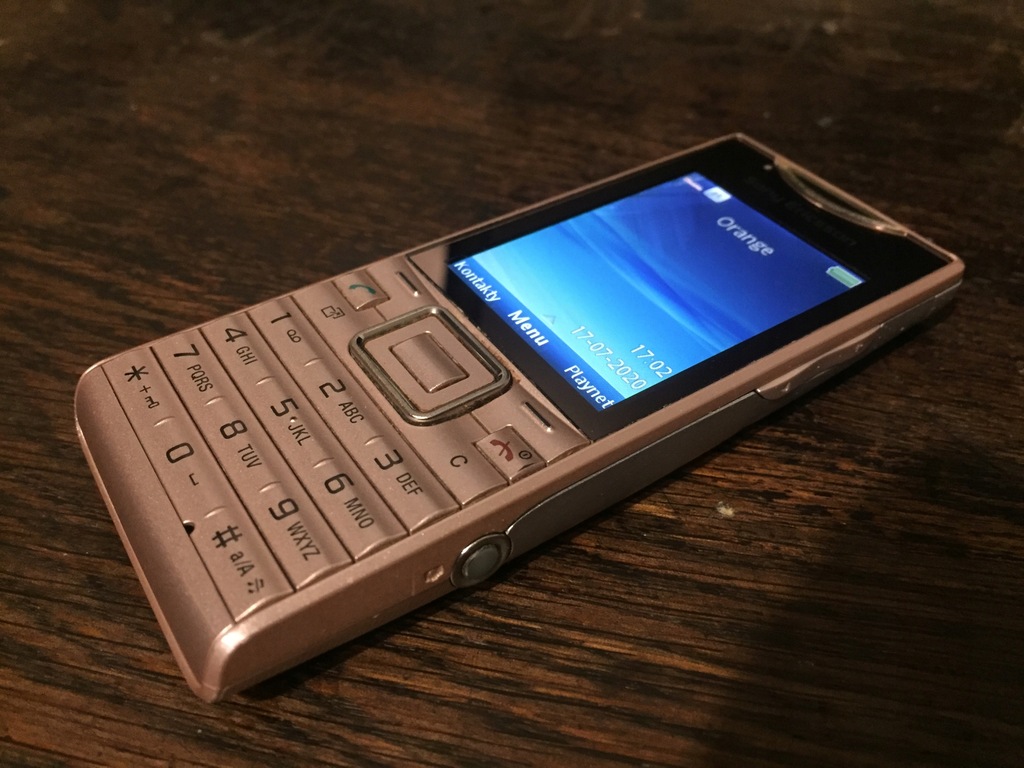 Sony Ericsson ELM J10I2 Różowo-Srebrny