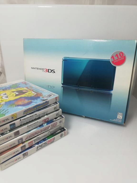 NINTENDO 3DS 6 GIER PUDELKO KOMPLET