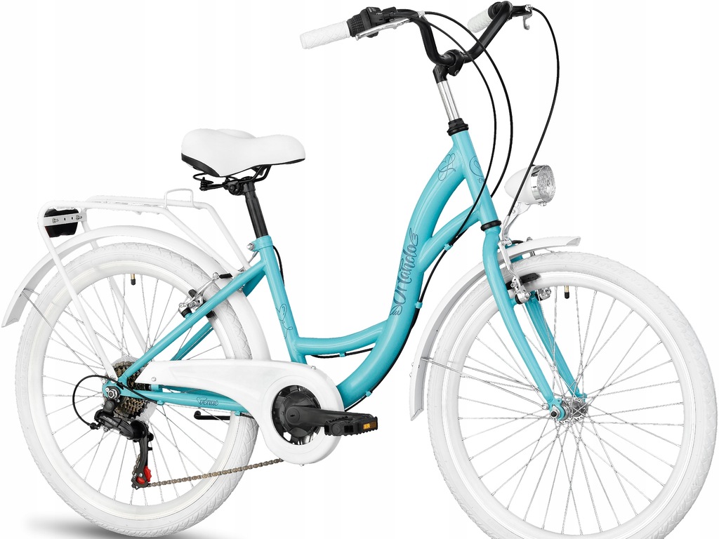 Rower Dla Dziewczynki ORLANDO 24 7 bieg Shimano