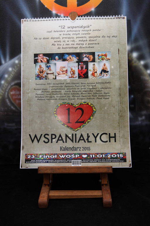 Kalendarz 12 wspaniałych na 2015 rok.