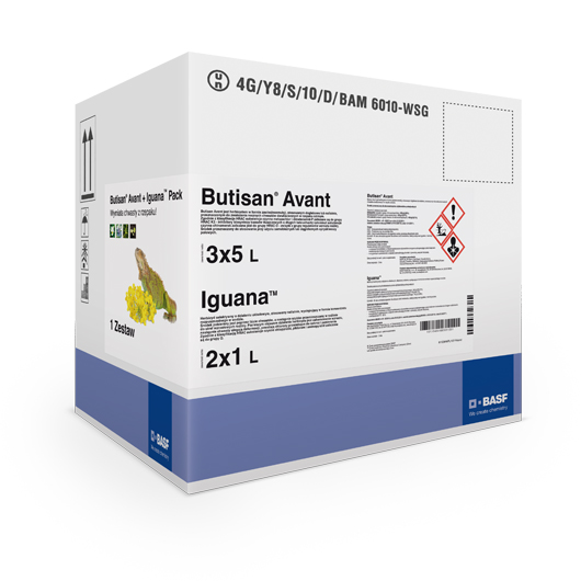 BUTISAN AVANT IGUANA PACK chwasty w rzepaku - 10ha