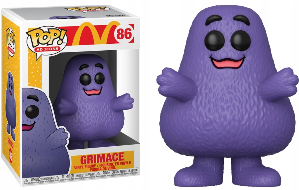 Funko Pop! McDonald's Ad Icons Vinyl Figurka Grimace 9 cm