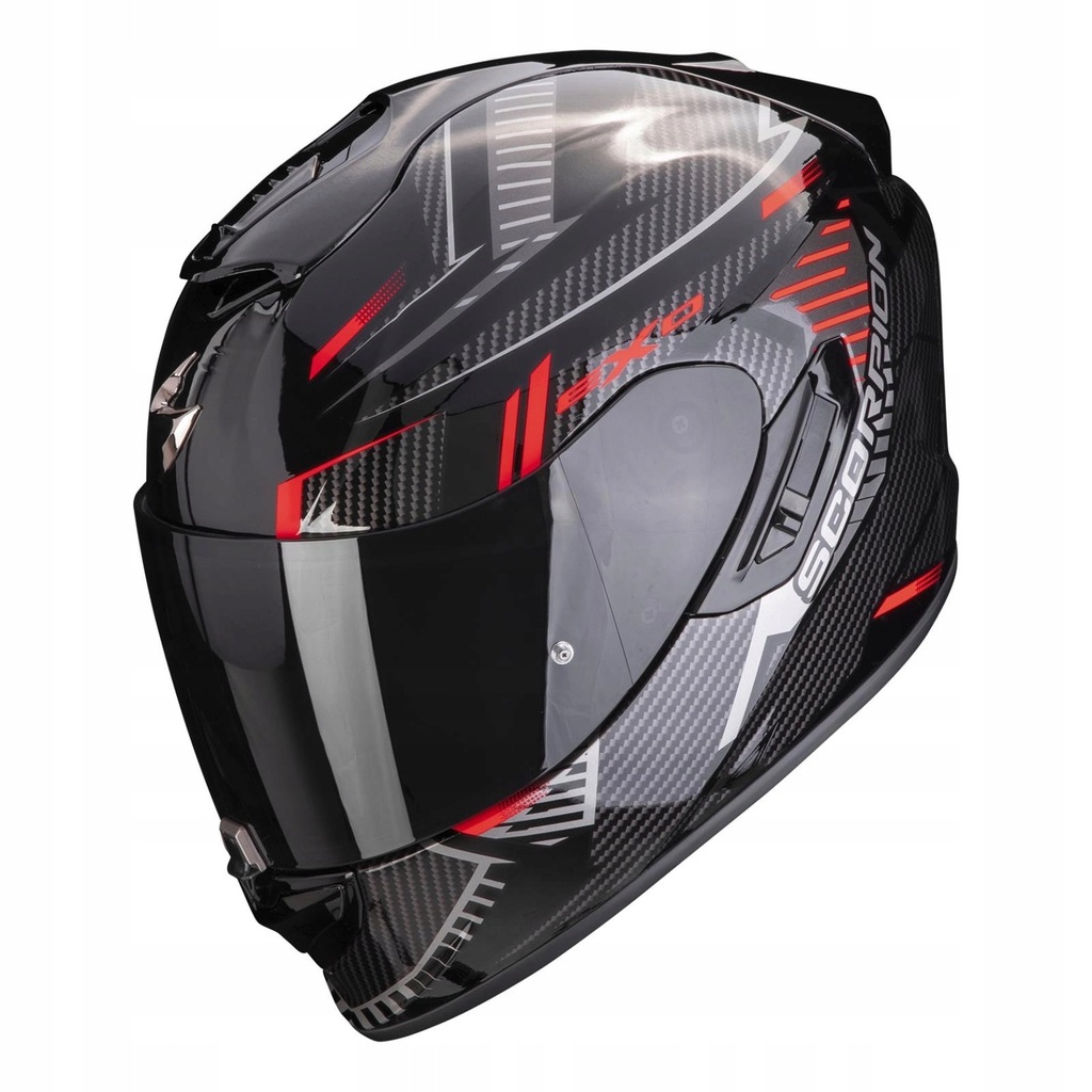 Kask SCORPION EXO-1400 Air Shell Black Red
