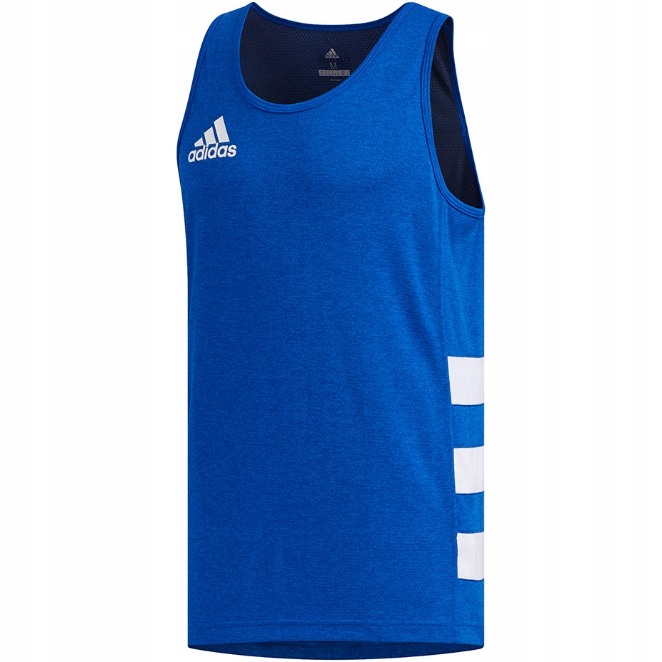 Koszulka męska adidas Rugby Singlet niebieska XL!