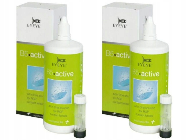 2 x PŁYN DO SOCZEWEK Eyeye B5 Active 200ml
