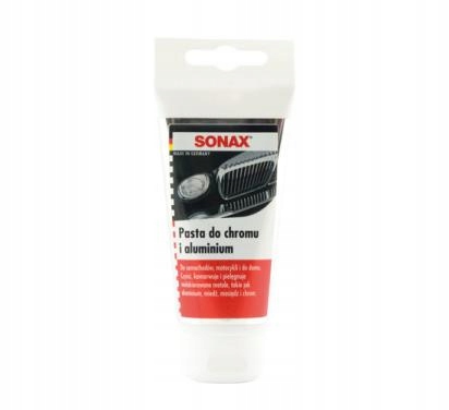 PASTA DO POLEROWANIA CHROMU I ALUMINIUM SONAX 75ML