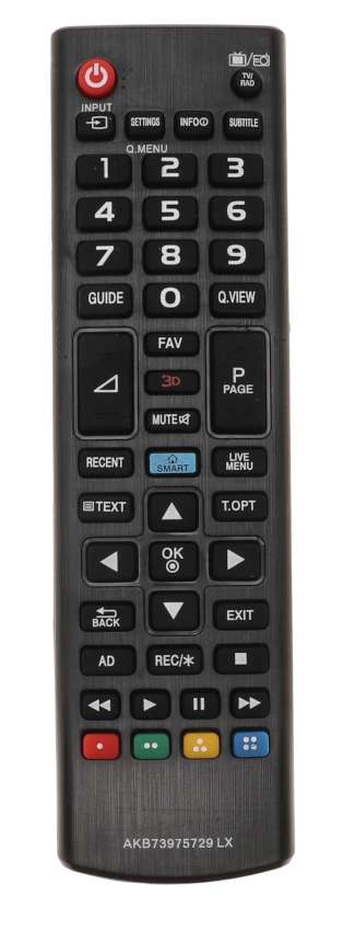 PILOT Do TV Telewizora LG UNIWERSALNY SMART 3D AKB73975729