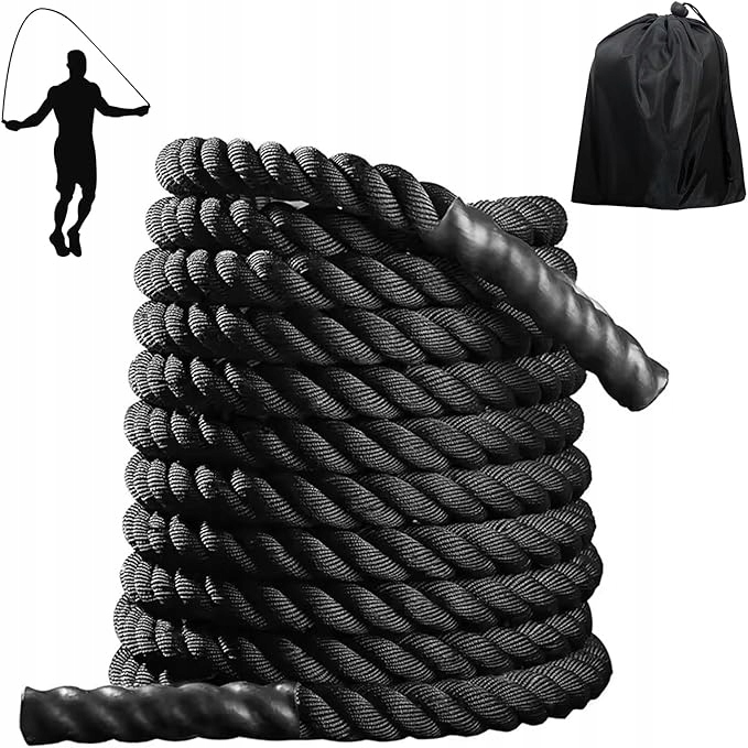 Skakanka Dla Dorosłych Fitness do treningu Ciężka 1,5 kg/Ø 28 mm/3 m