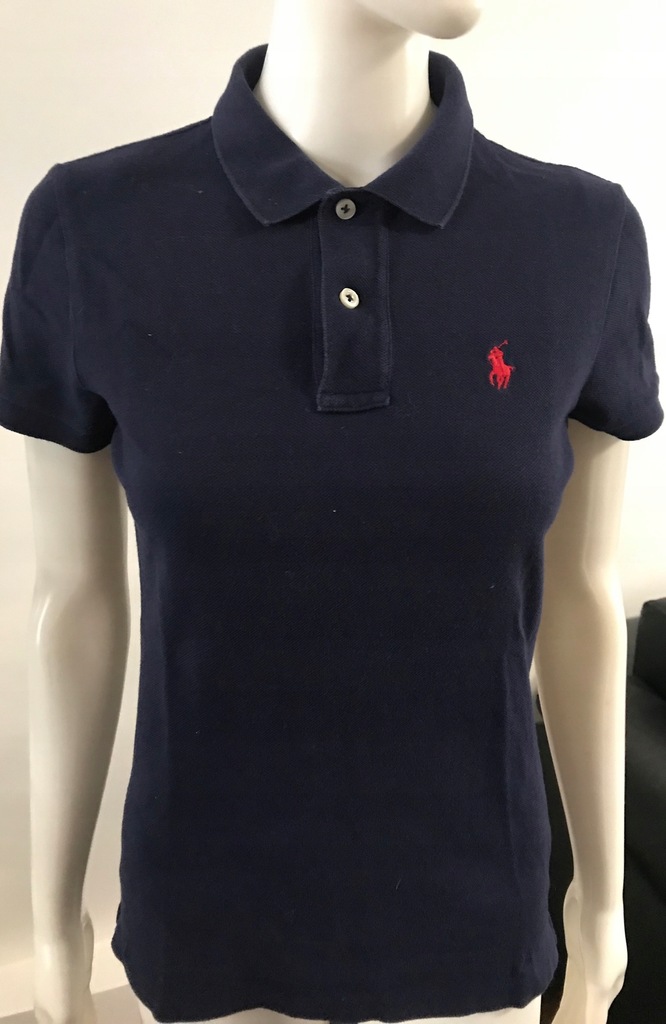 Ralph Lauren XS koszulka polo granatowa jak nowa