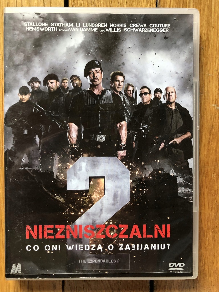 Film Niezniszczalni 2 Dvd płyta DVD