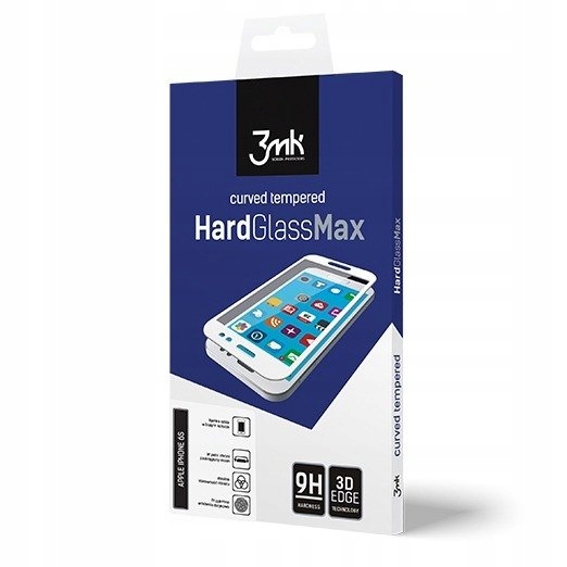 3MK HARD GLASS MAX IPHONE 6 BIAŁY _______________