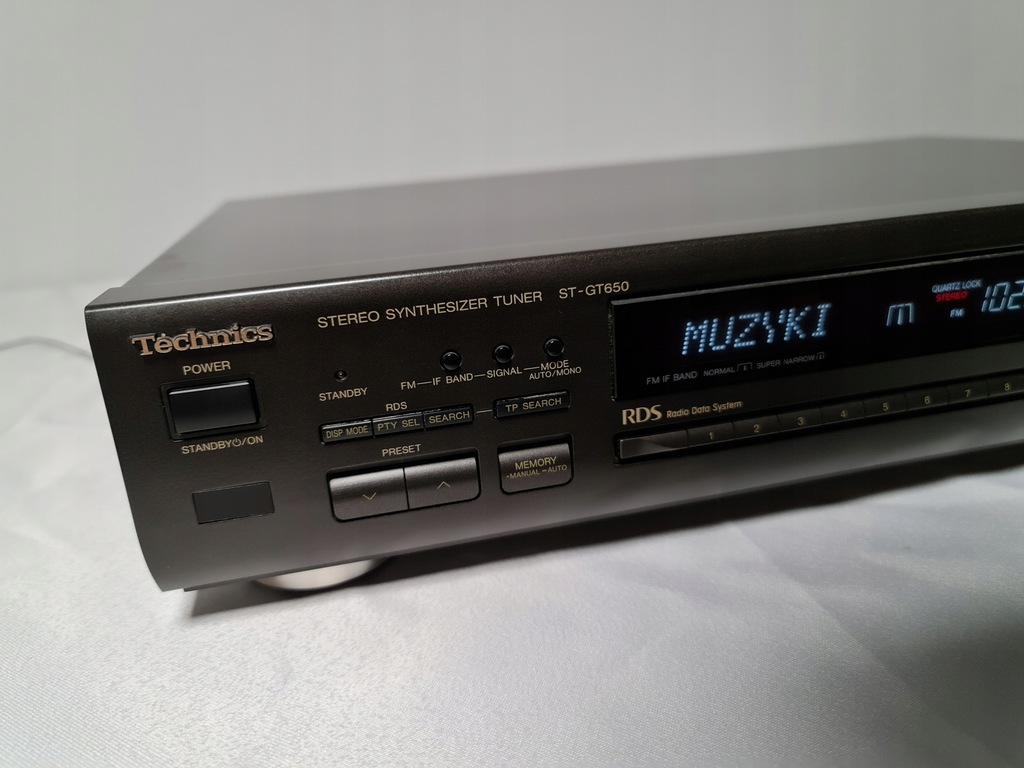 Tuner Radio Technics ST-GT650 RDS Sprawne Top mode