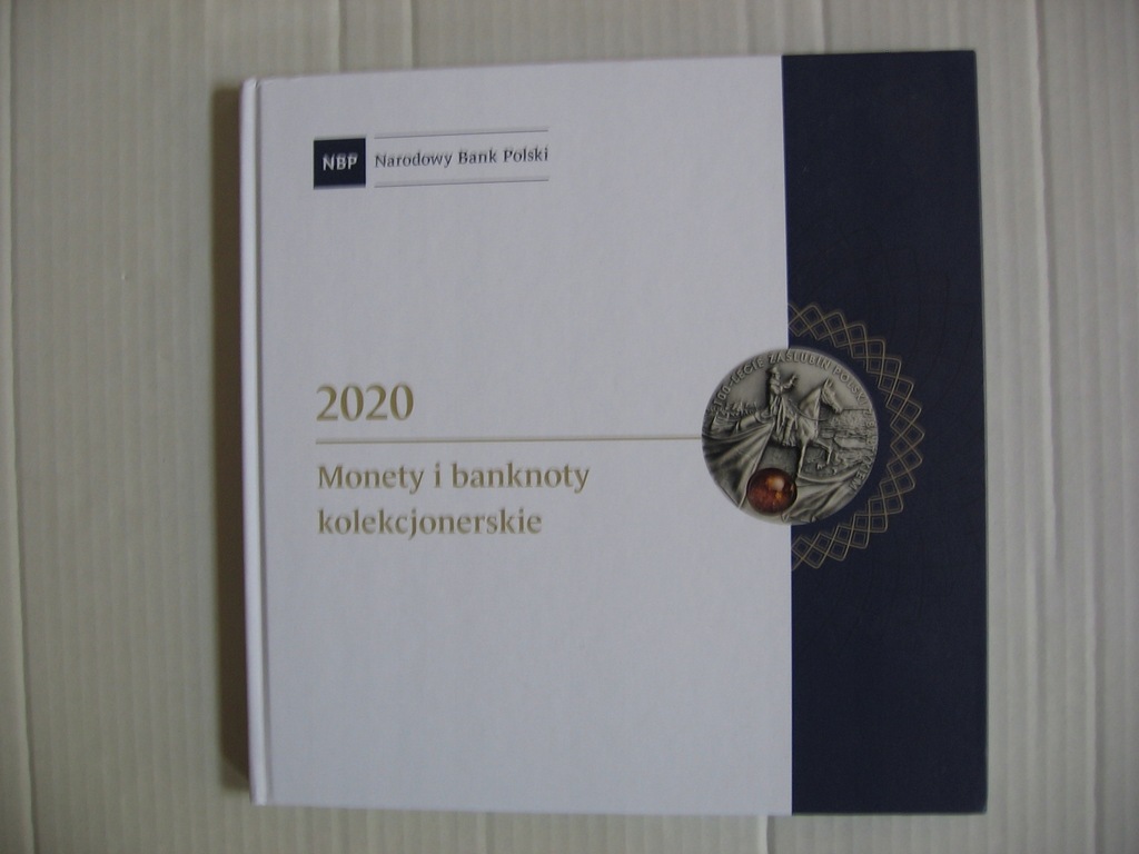 Monety i banknoty kolekcjonerskie album NBP 2020