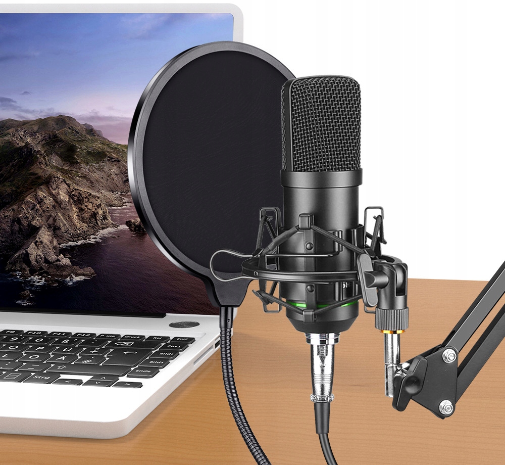 Купить НАБОР СТУДИЙНОГО МИКРОФОНА РАЗЪЕМ ДЛЯ ПОДСТАВКИ XLR POP FILTER: отзывы, фото, характеристики в интерне-магазине Aredi.ru